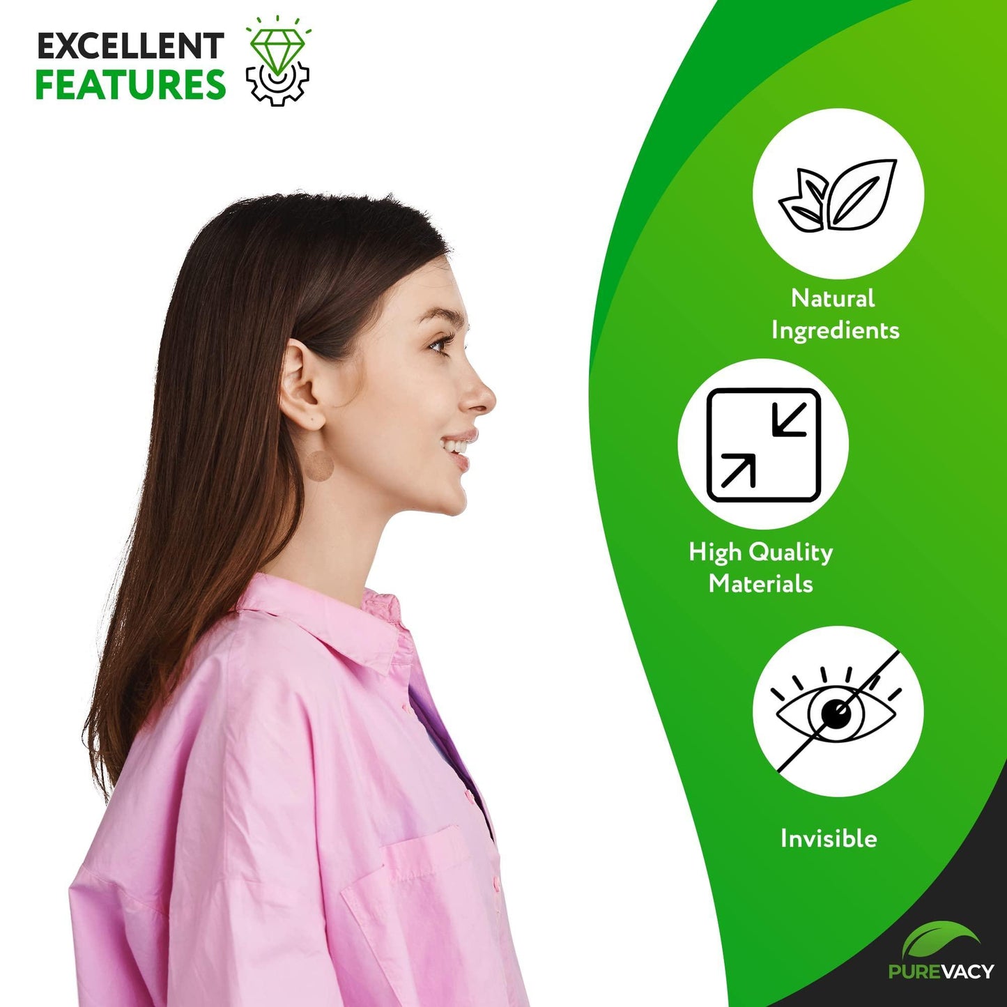 motion sickness patch beige behind ear