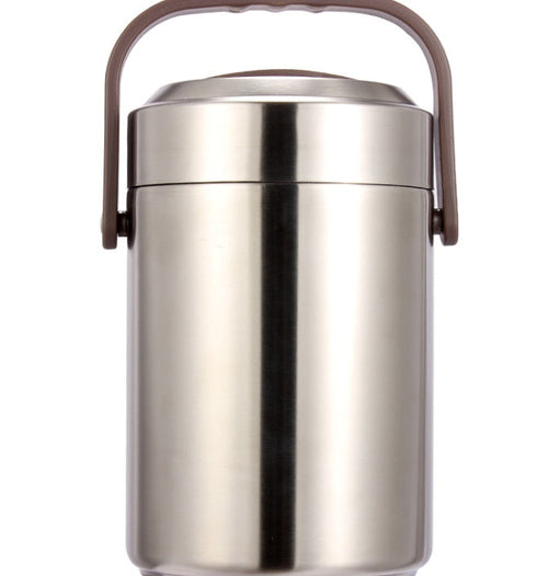 Adult Lunch Box Student Lunch Pot (3-Tier Stainless Steel)