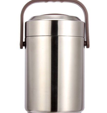 Adult Lunch Box Student Lunch Pot (3-Tier Stainless Steel)