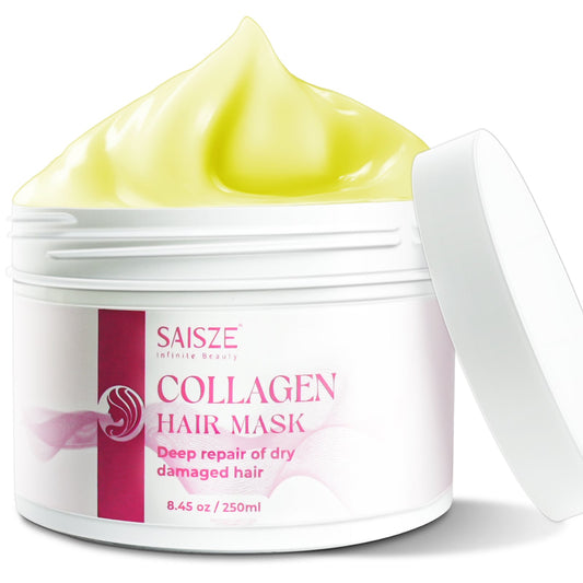 collagen deep repair hair mask in 250ml jar