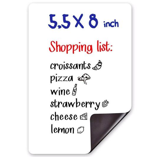 magnetic fridge whiteboard small size