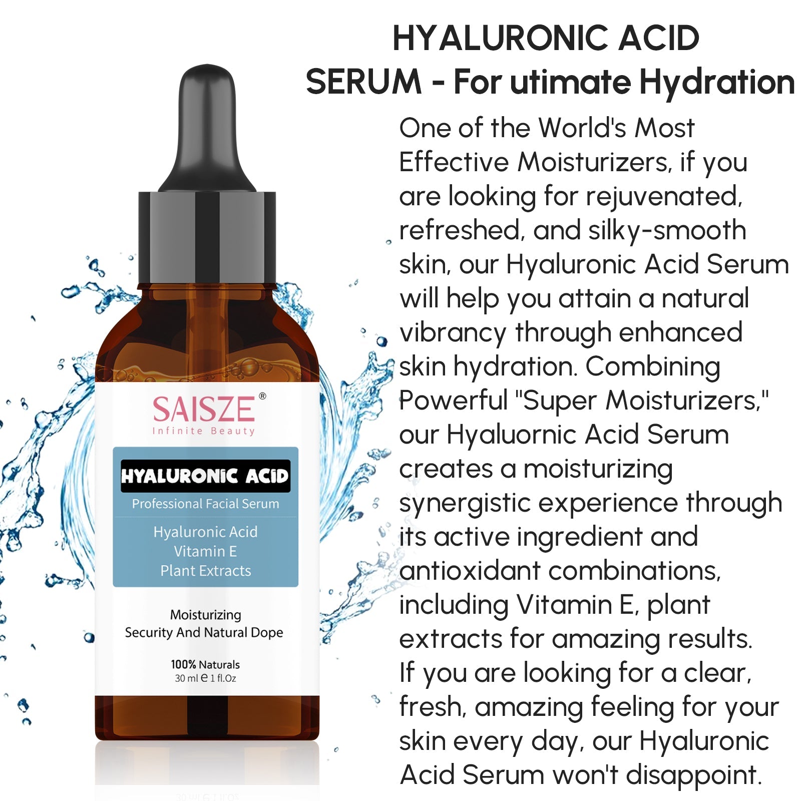 Anti-aging serum set Hyaluronic acid serum benefits in detail
