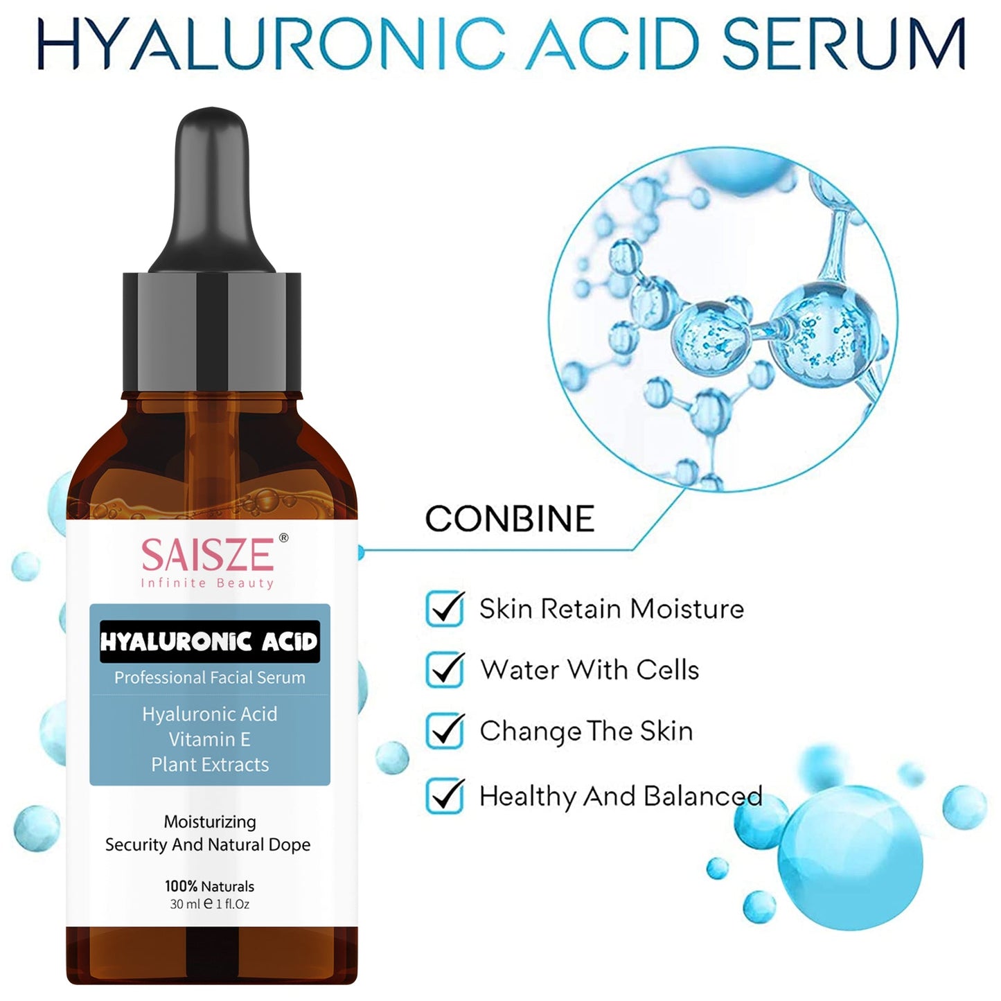 Anti-aging serum set Hyaluronic acid serum benefits