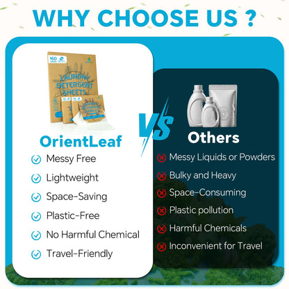 Krombee presents Ultra concentrated unscented laundry detergent sheets benefits