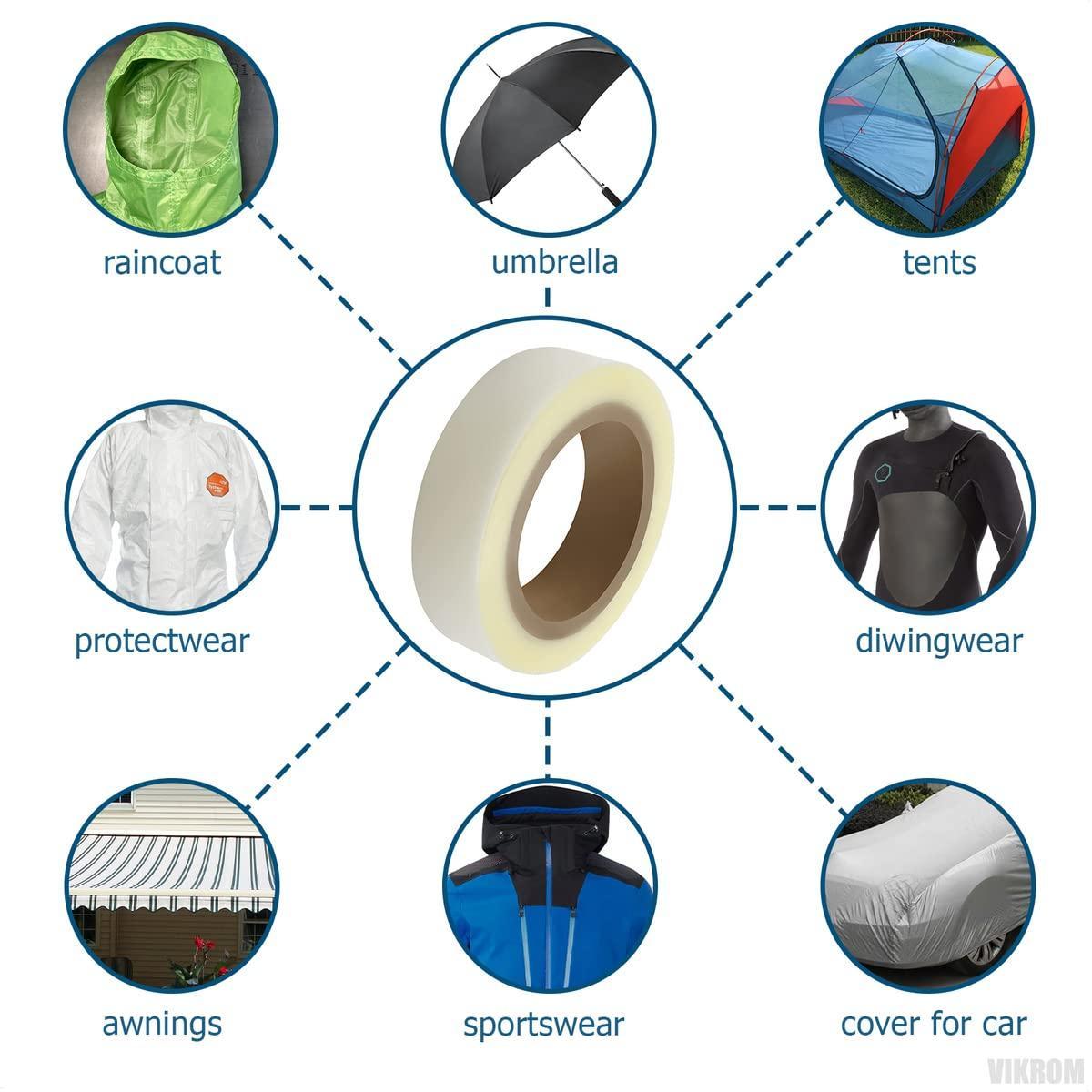 Multi-purpose cloth repair tape for camping and outdoor equipment
