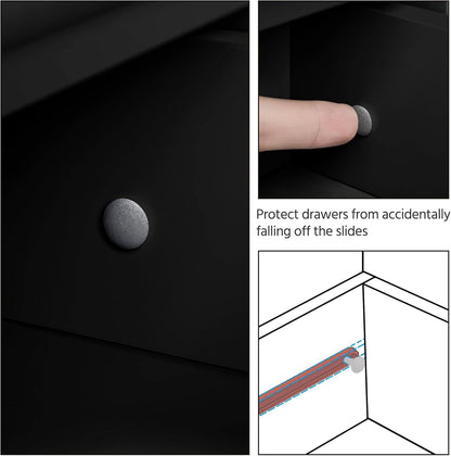 Cabinet interior with adjustable shelf demonstrated