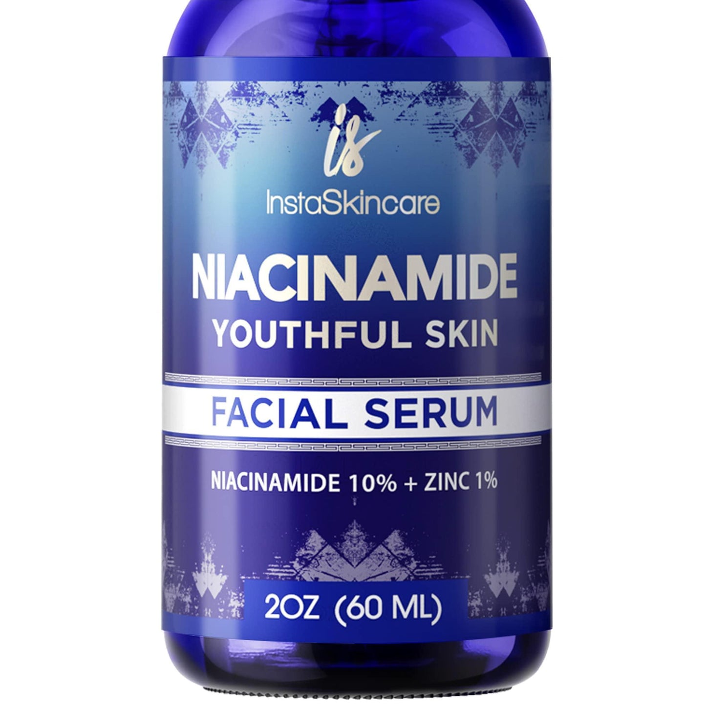 niacinamide serum bottle 2oz front view