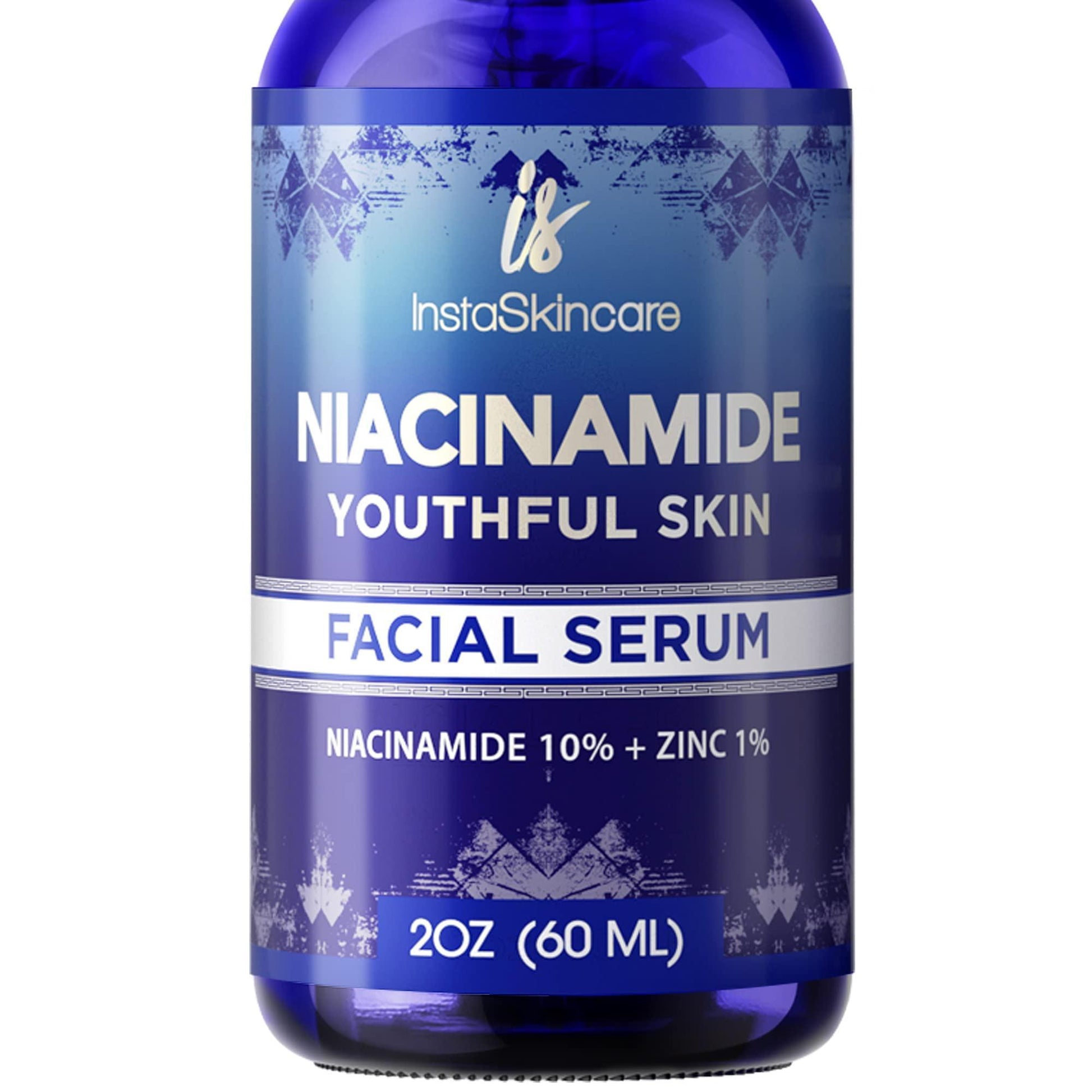 niacinamide serum bottle 2oz front view