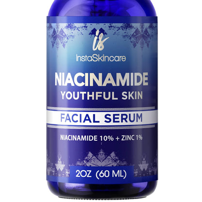 niacinamide serum bottle 2oz front view