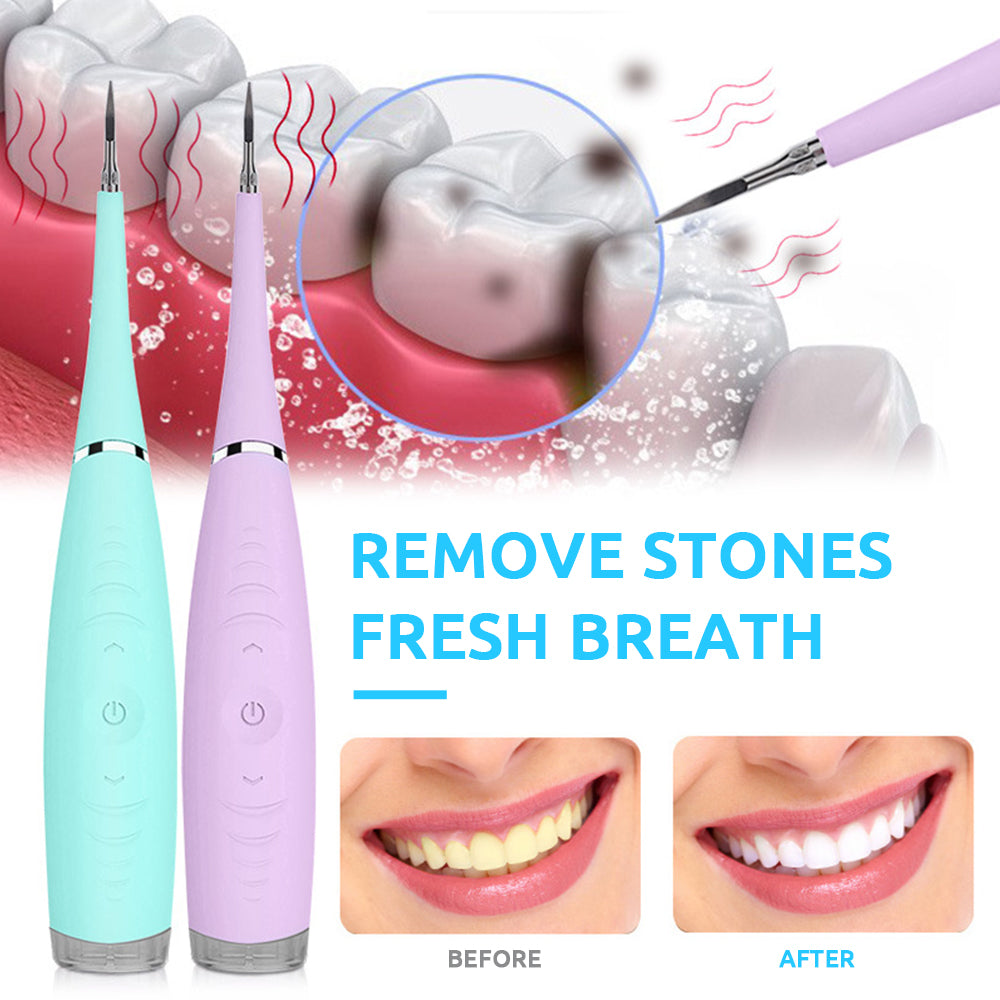 dental calculus remover with alloy steel cleaning tip
