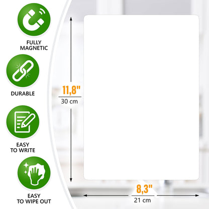 magnetic whiteboard for fridge a4 size