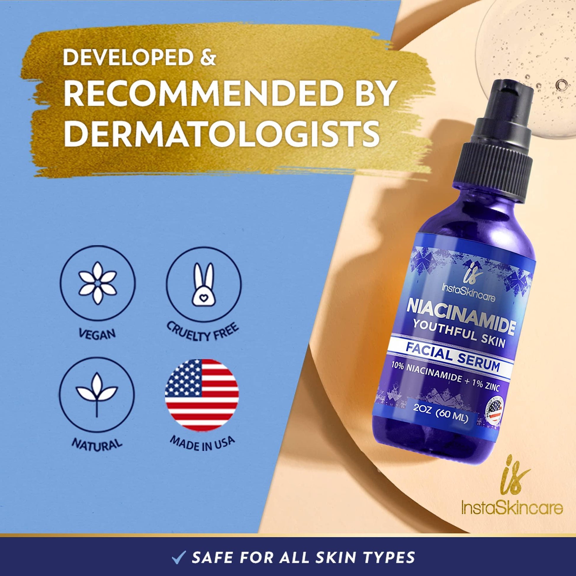 vegan cruelty free face serum product