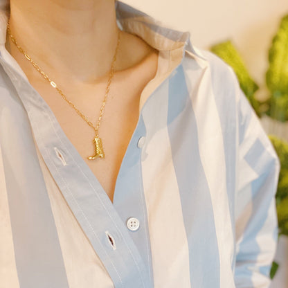 cowgirl boot pendant necklace for women