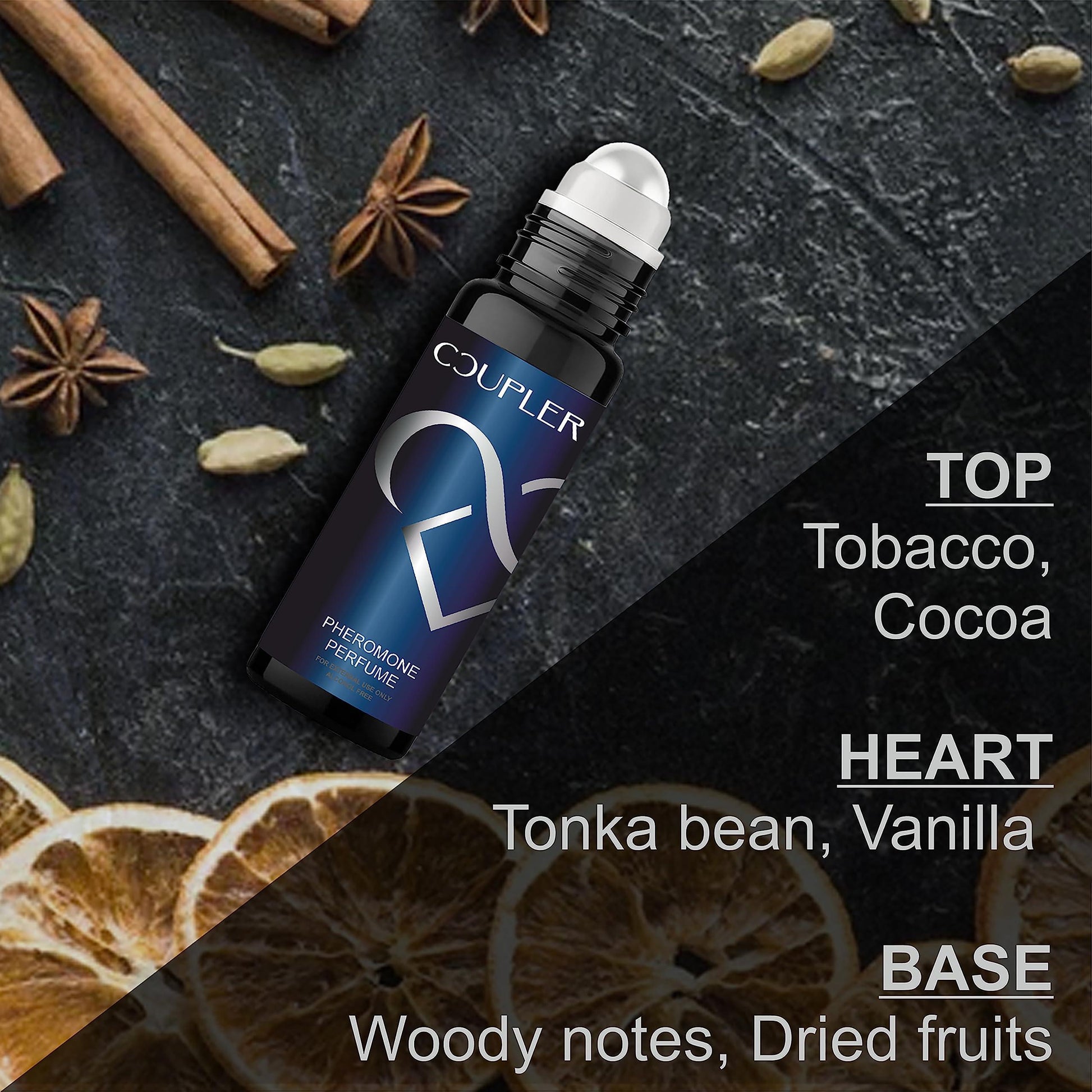 woody aromatic mens fragrance bottle
