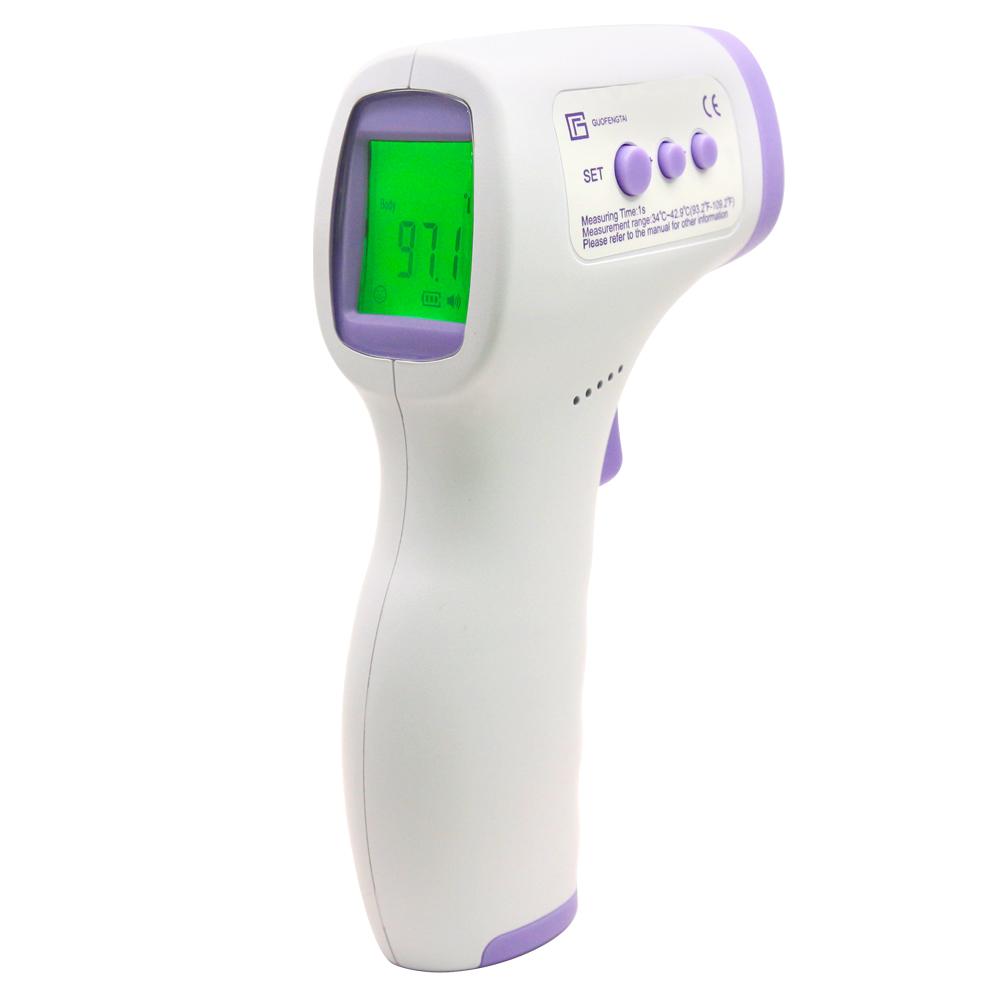 Infrared thermometer with °C and °F unit switching
