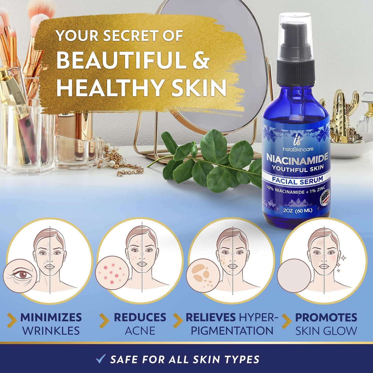 vitamin b3 face serum with zinc benefits