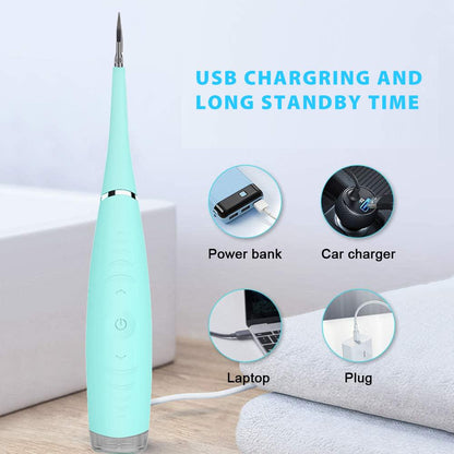 USB rechargeable sonic oral care device