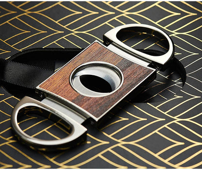 Stainless steel cigar cutter 