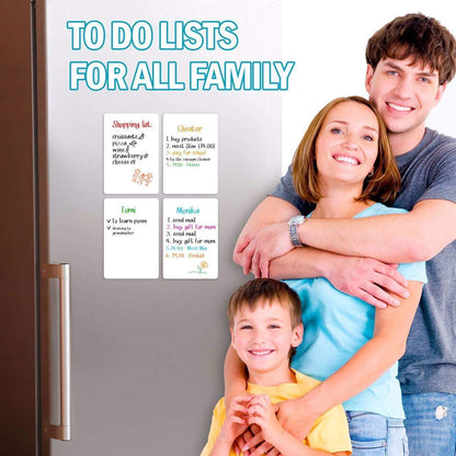 magnetic reusable dry erase board