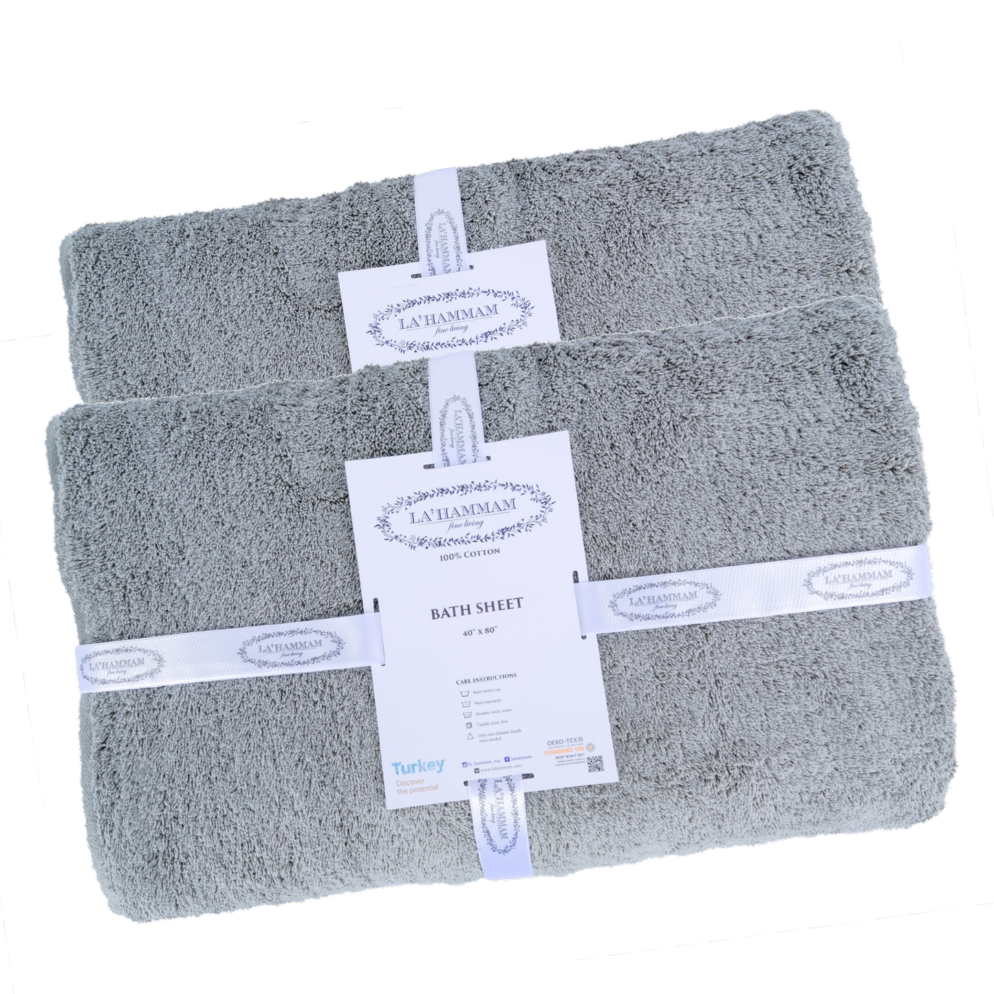 la hammam 600 gsm oversized bath towel