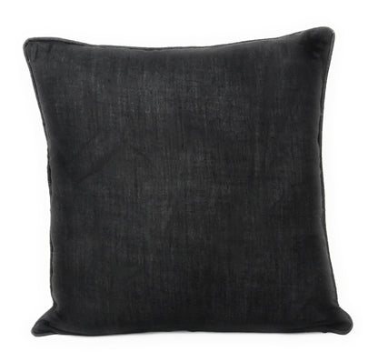 black back ethnic pillow cover