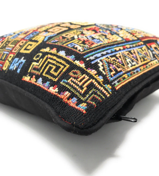 geometric tapestry pillow cover
