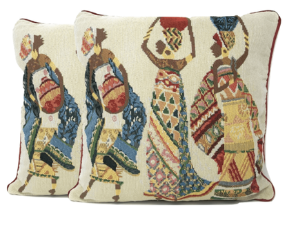 DaDa Bedding Kwanzaa Collection Pillow Covers - Set of 2