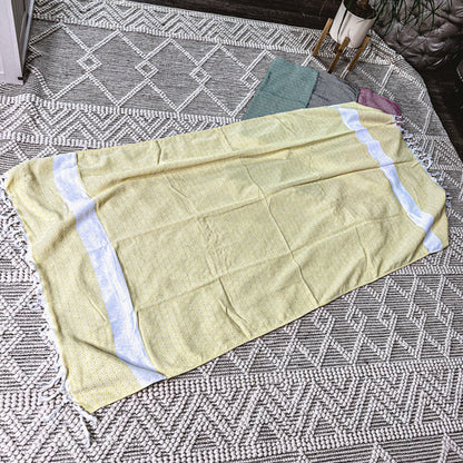 Haley Diamond Turkish Towel 200 GSM – Soft Oversized Cotton Towel