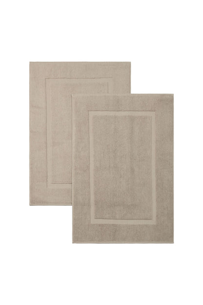 thick weave absorbent bath mat