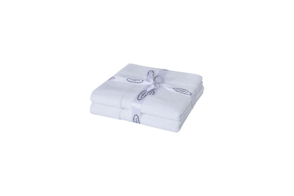 double stitched bath mat close up