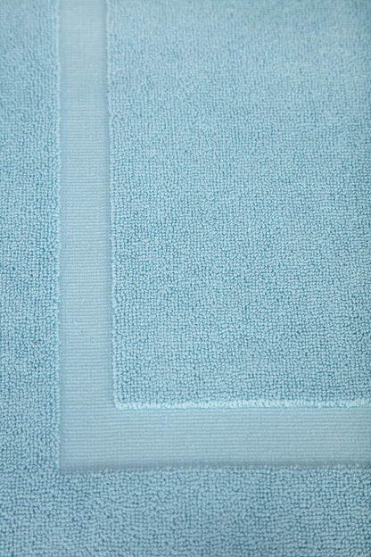 thick weave absorbent bath mat