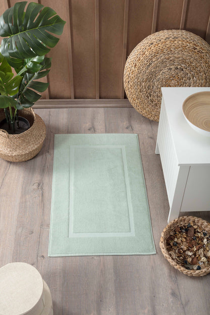 soft plush turkish cotton bathroom mat