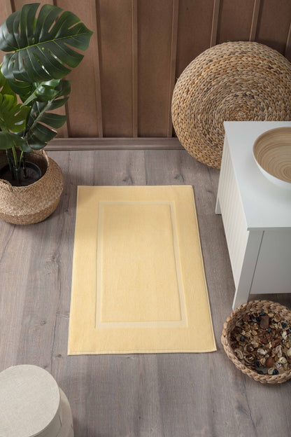 soft plush turkish cotton bathroom mat