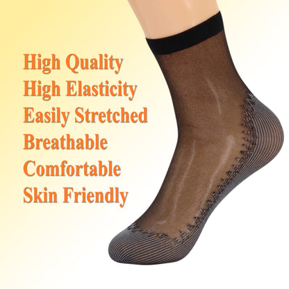 sheer breathable womens ankle socks 3 pack