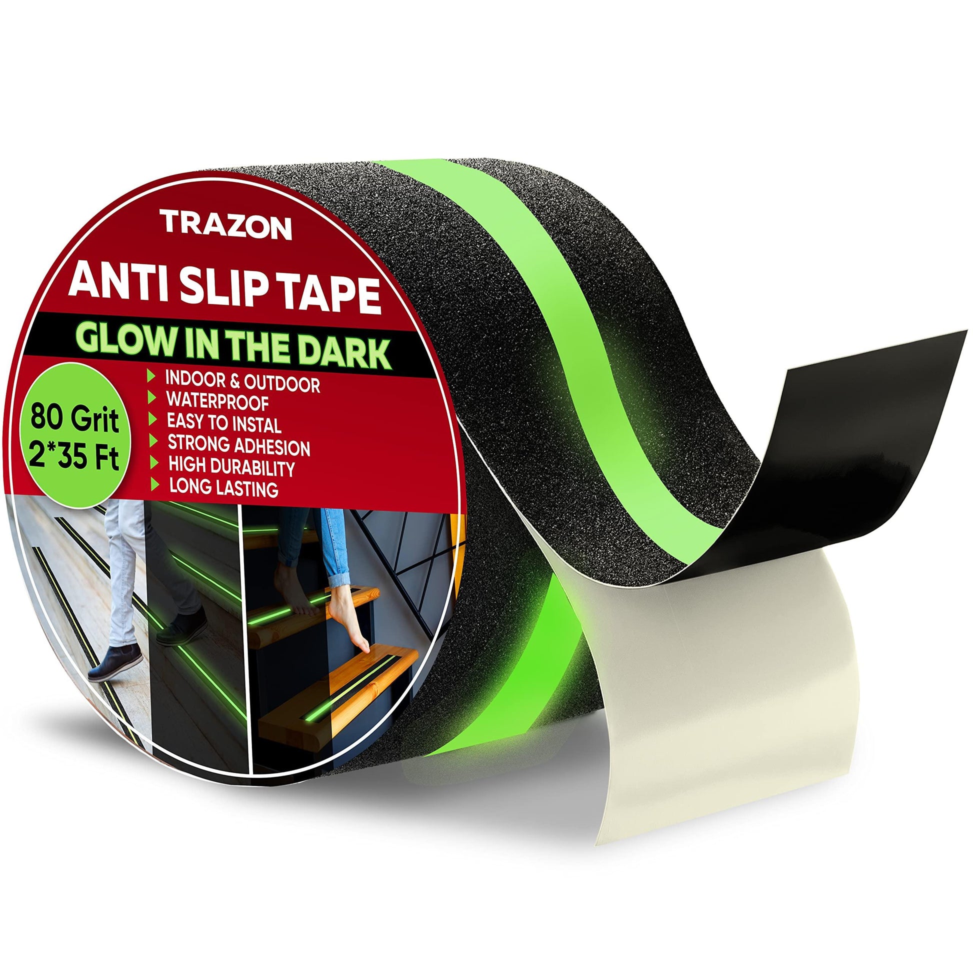 glow in dark anti slip tape roll