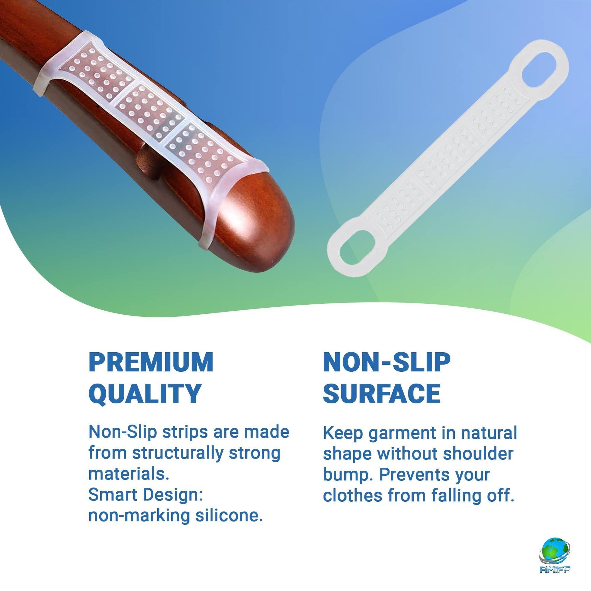 durable non marking premium quality non-slip hanger grip pads