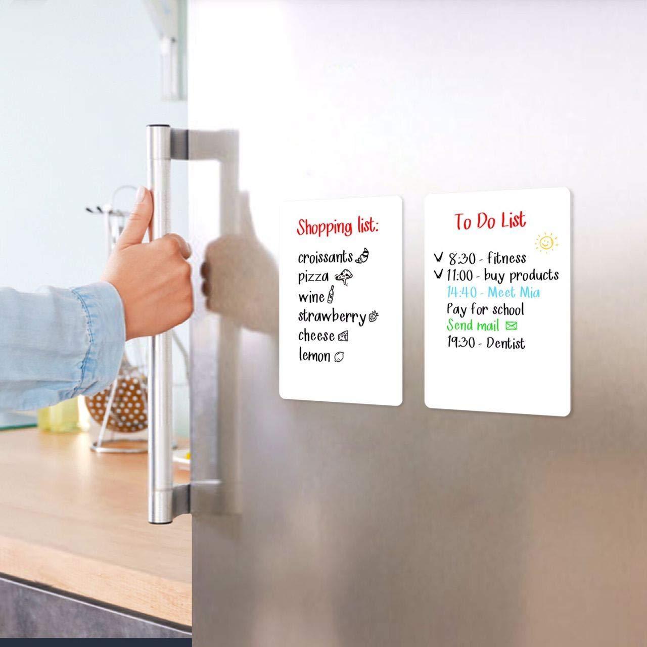 small fridge whiteboard organizer