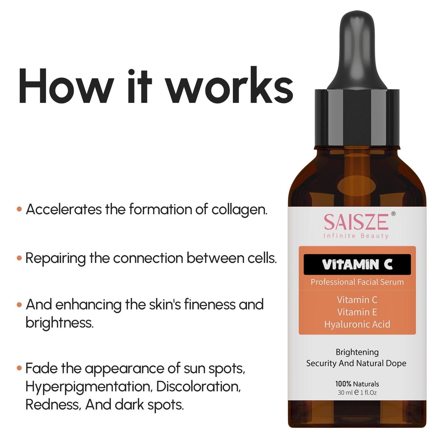 Anti-aging serum set Vitamin C serum how it works explained