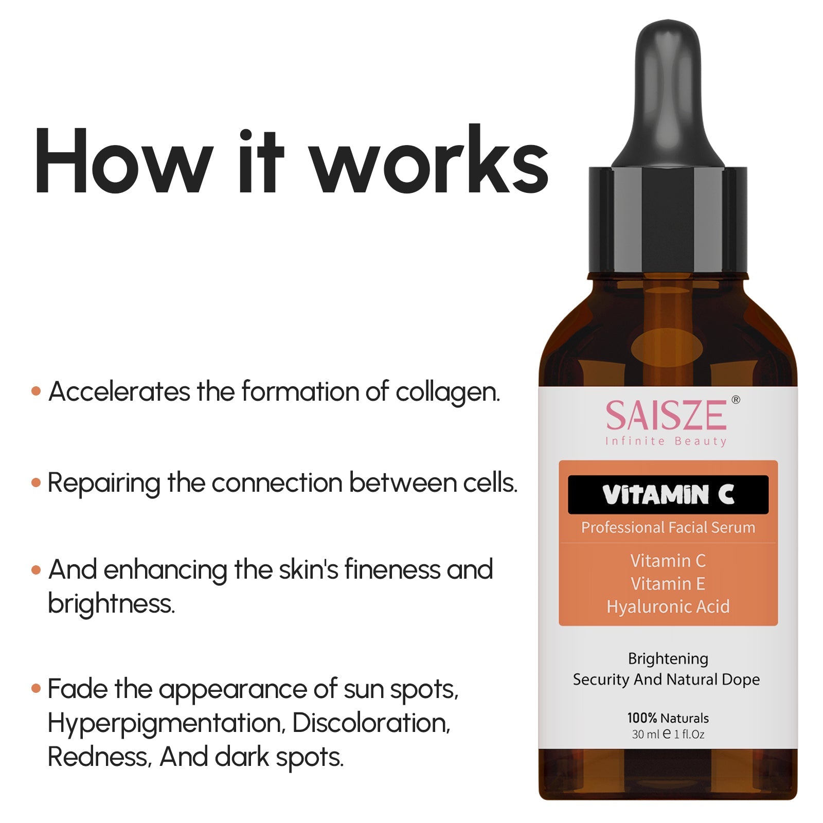 Anti-aging serum set Vitamin C serum how it works explained