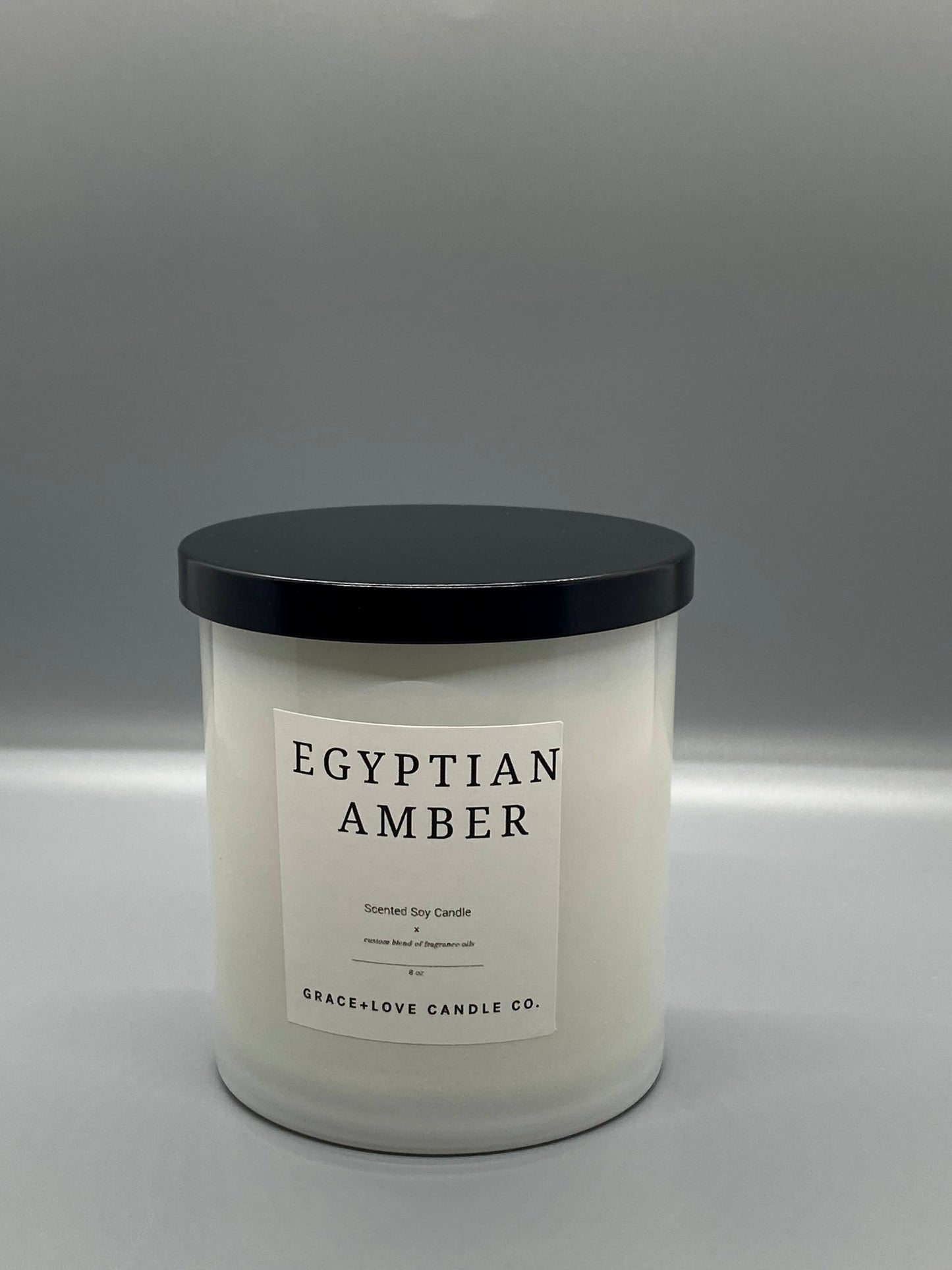 Egyptian Amber Soy Wax Candle – 8 oz