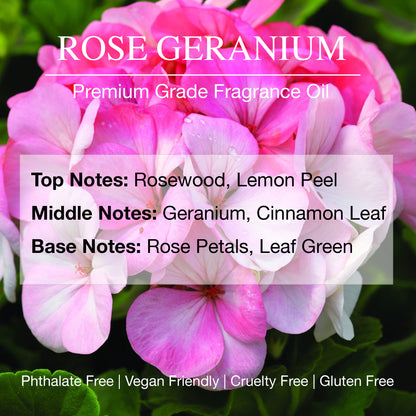 Rose Geranium Premium Grade Fragrance Oil