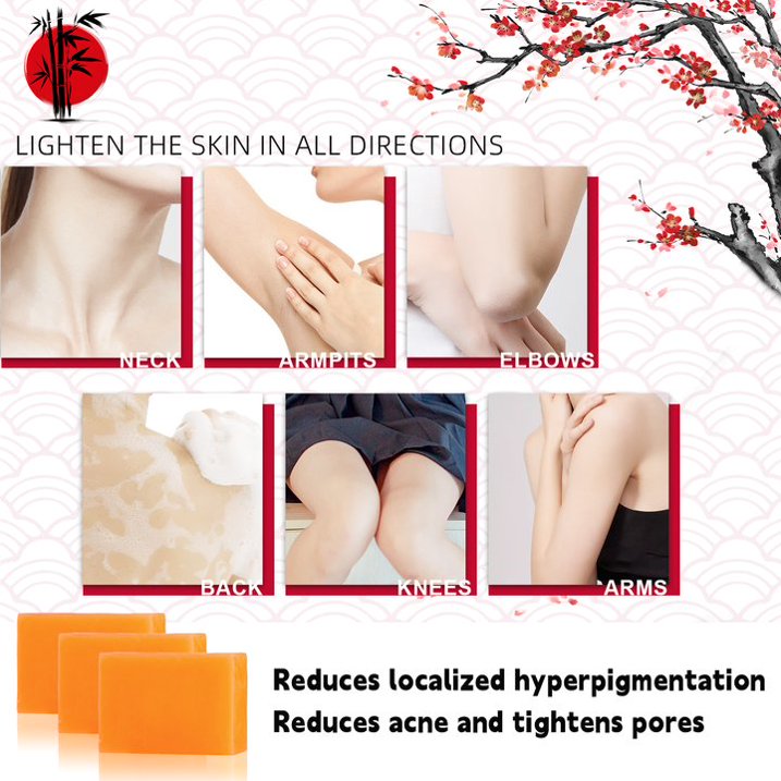 Benefits of Kojic Acid dark spot soap bars with Vitamin C