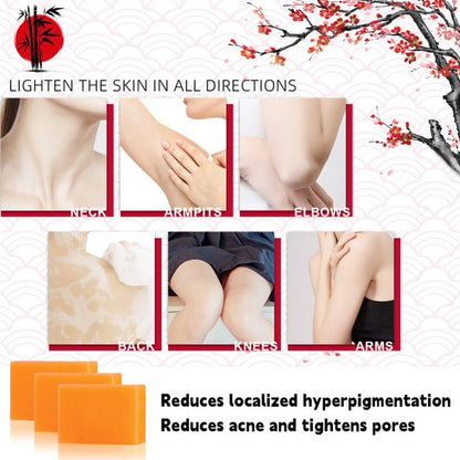 Benefits of Kojic Acid dark spot soap bars with Vitamin C