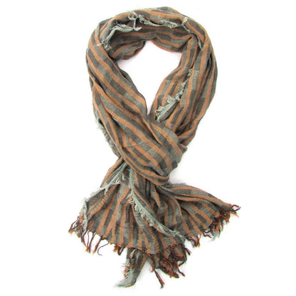 Turkish Cotton Fringed Hobo Scarf | Lightweight, Soft & Versatile