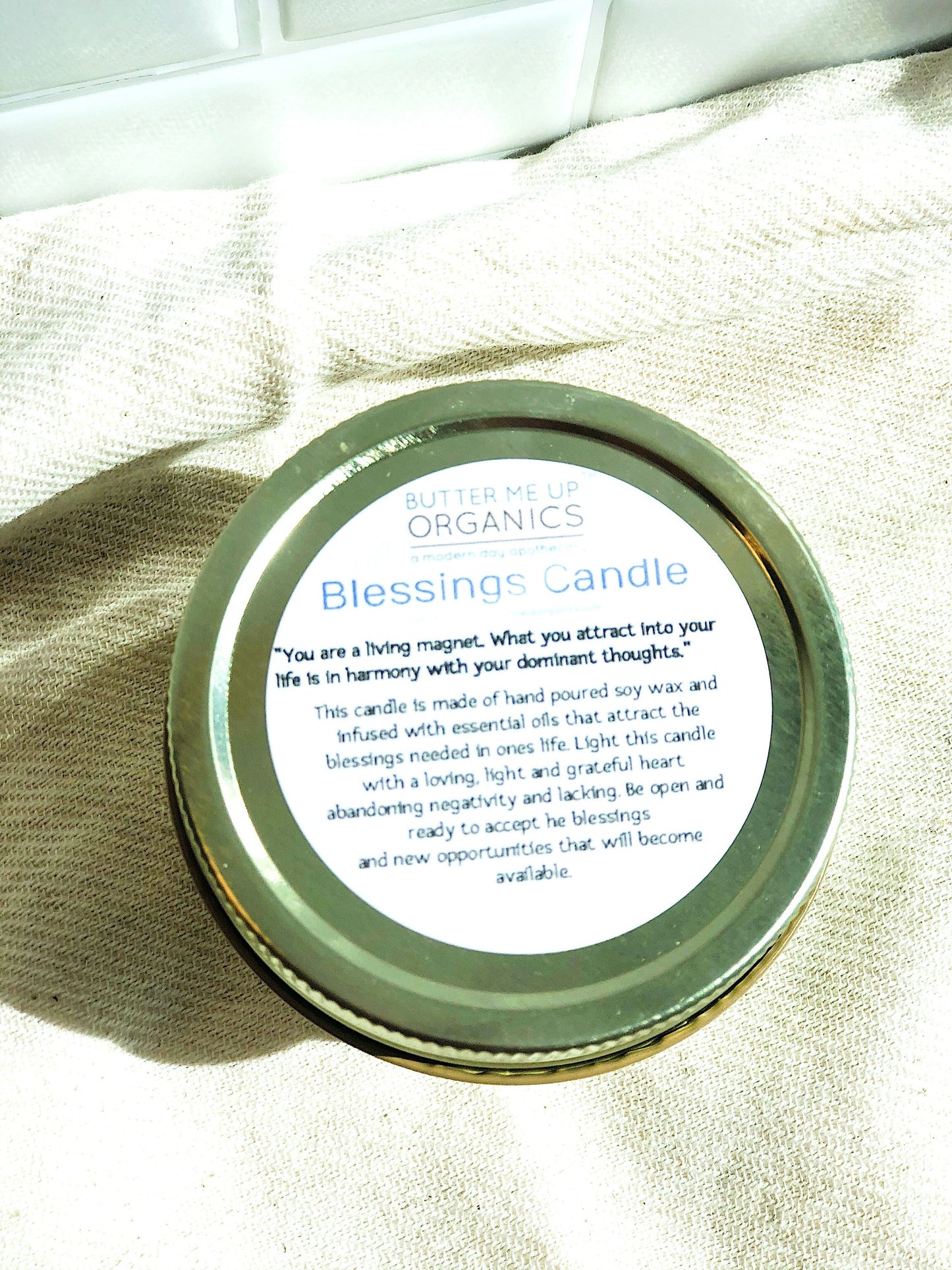Krombee Blessings and Gratitude Candle