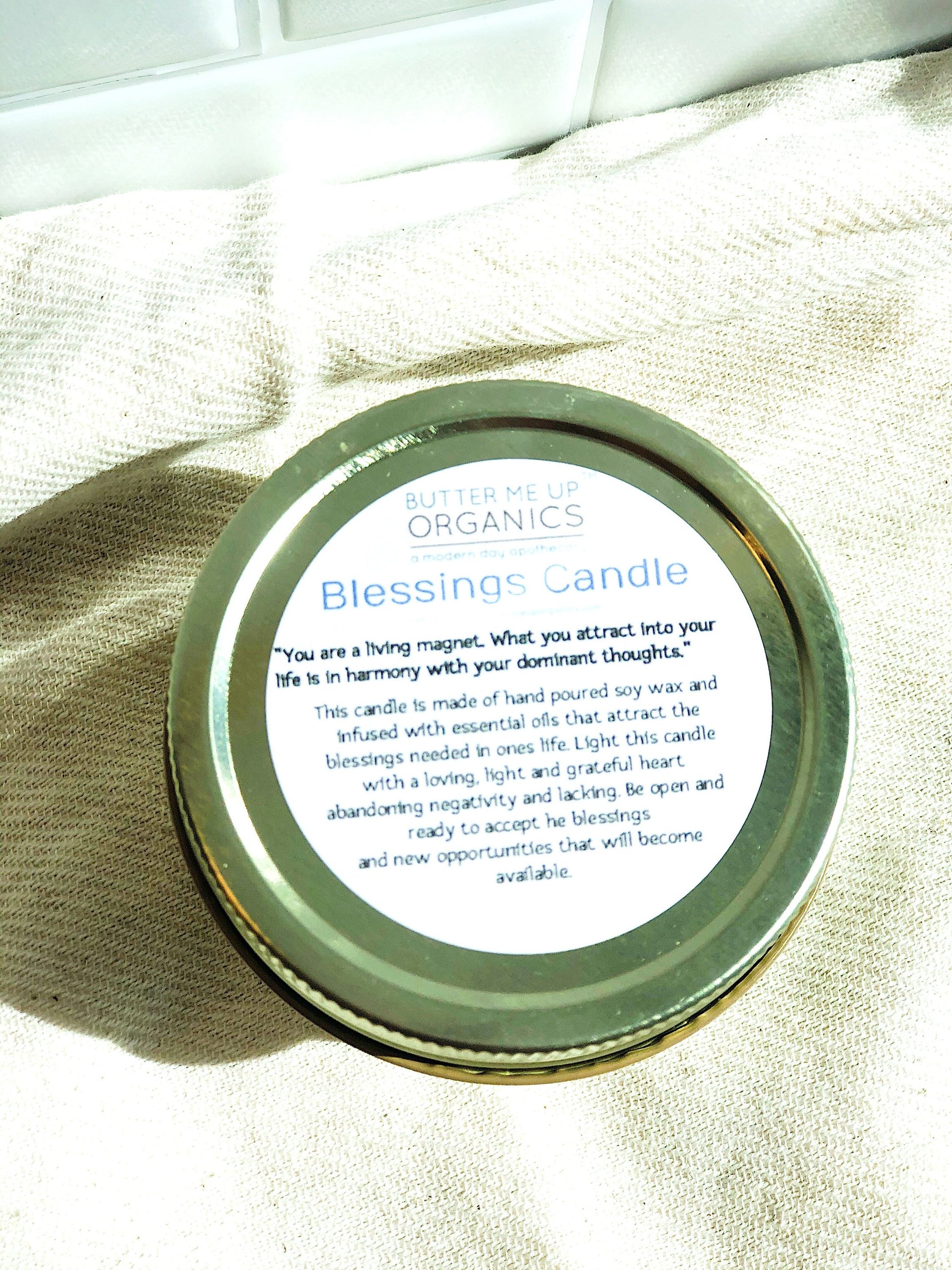 Krombee Blessings and Gratitude Candle