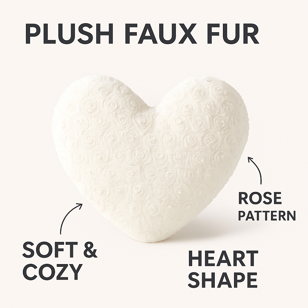 Close-up texture faux fur white roses