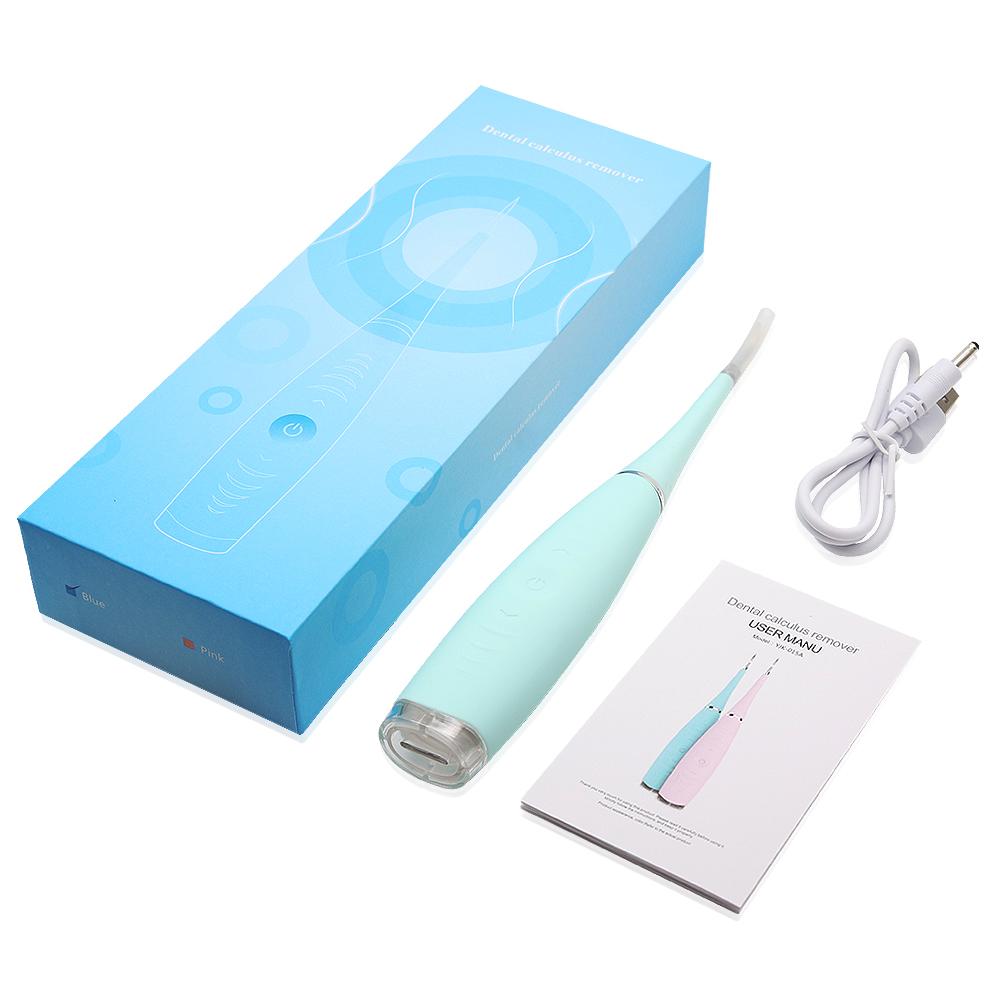 IPX6 waterproof dental scaler in green