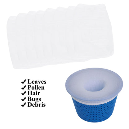 Pool maintenance filter saver nylon mesh
